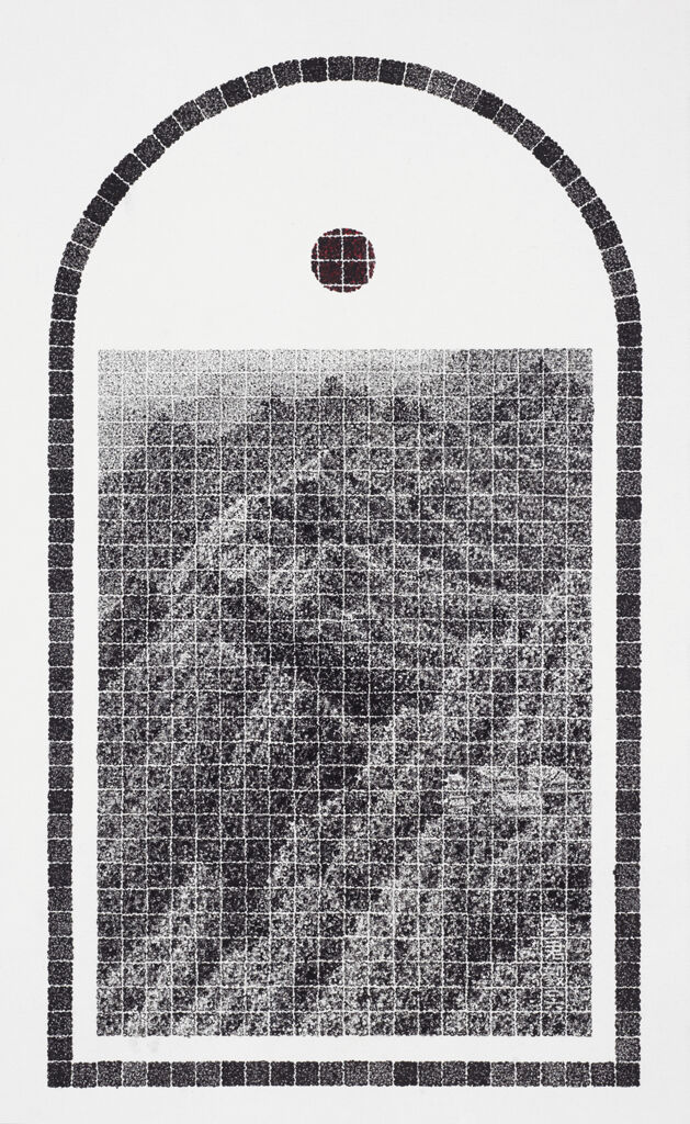 Secluded Mountain Temple, From The Series 