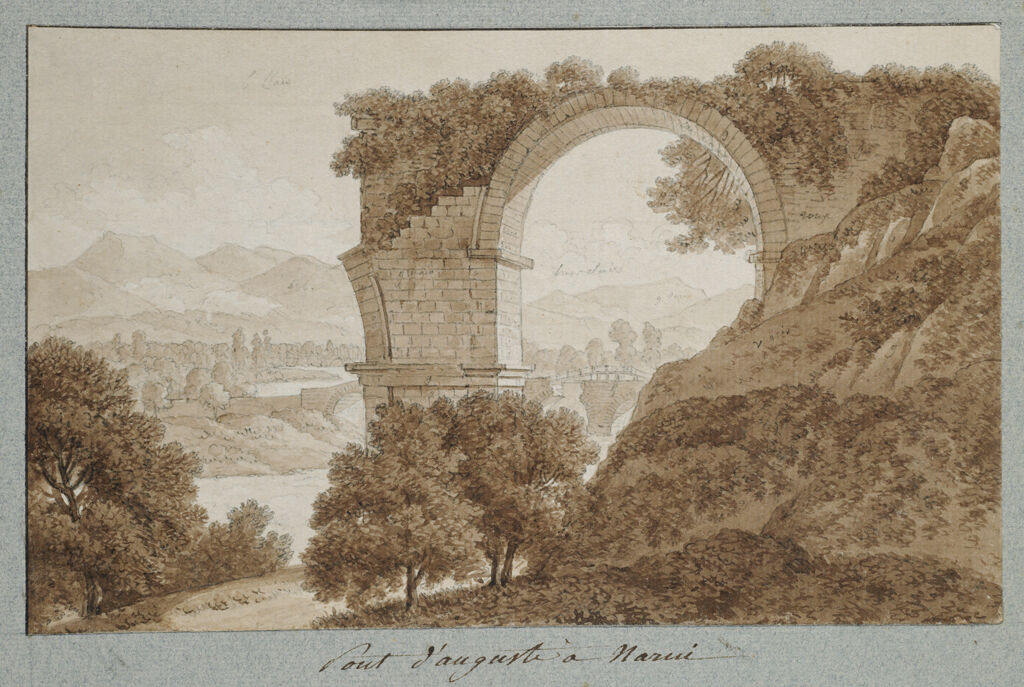 The Ponte Di Augusto At Narni