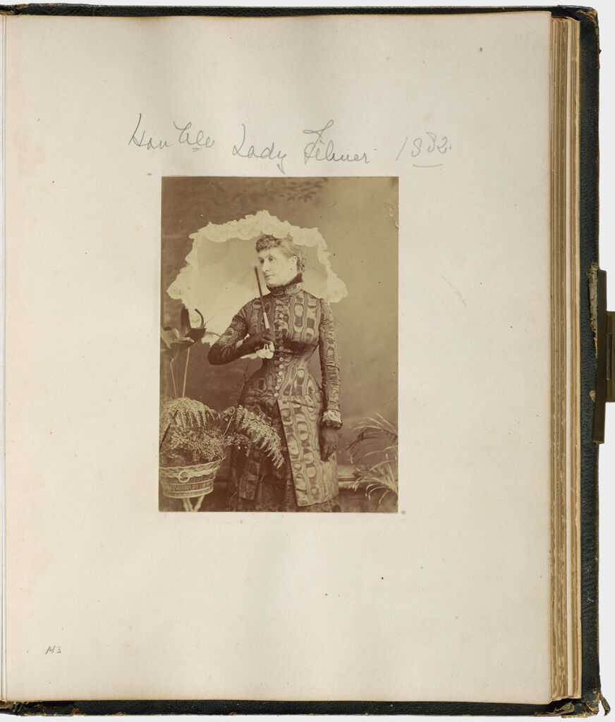 Untitled (Honorable Lady Filmer, 1882; Verso: Lord Sandys)