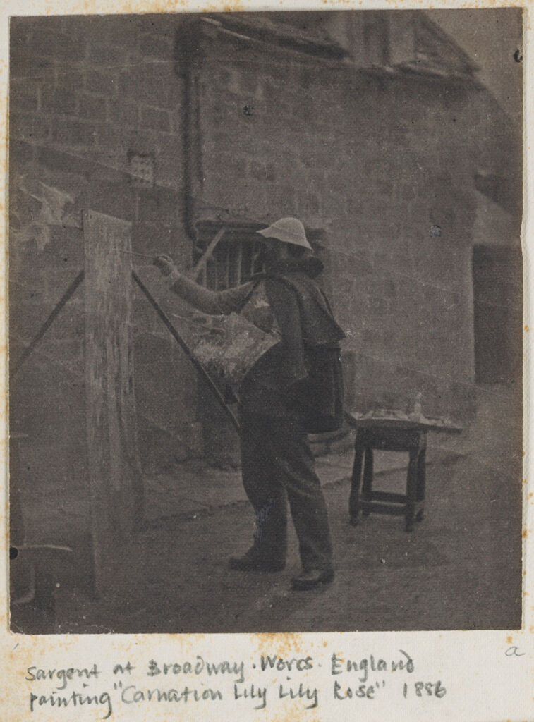 Photograph Of Sargent Painting 
