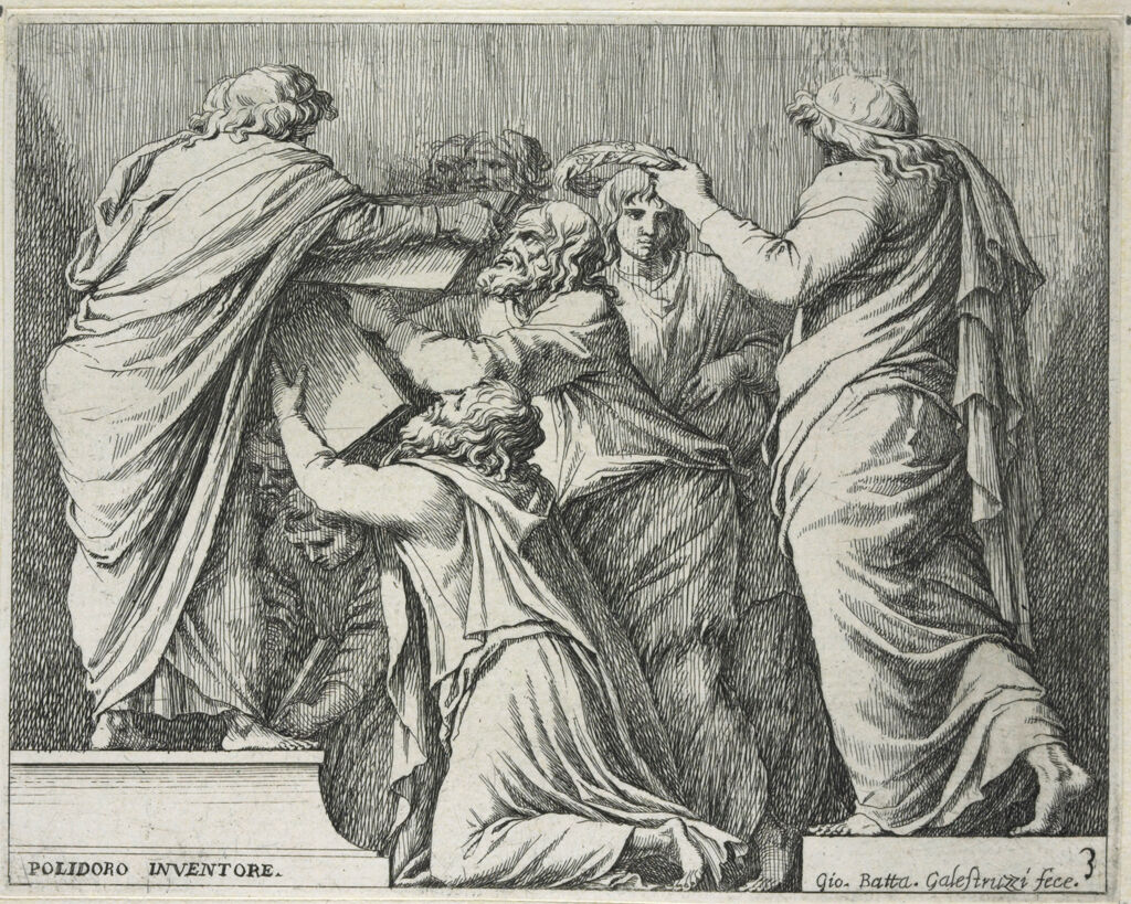 Lycurgus And Numa Pomilius Giving The Laws To The Romans