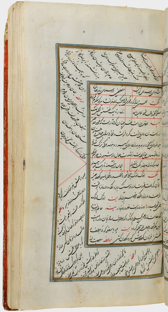 Gulistan (Recto), Folio 47 From A Manuscript Of The Complete Works Of Sa`di