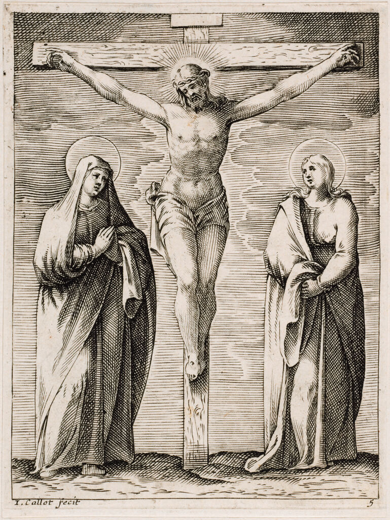 Virgin And Saint John At The Foot Of The Cross