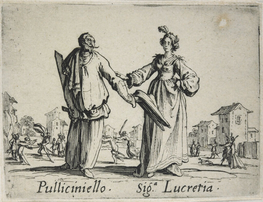 Pulliciniello And Lady Lucretia