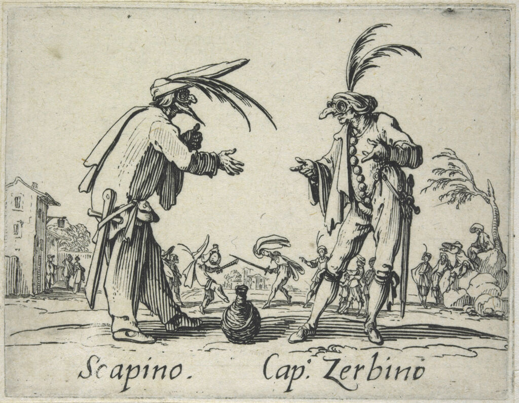 Scapino And Captain Zerbino