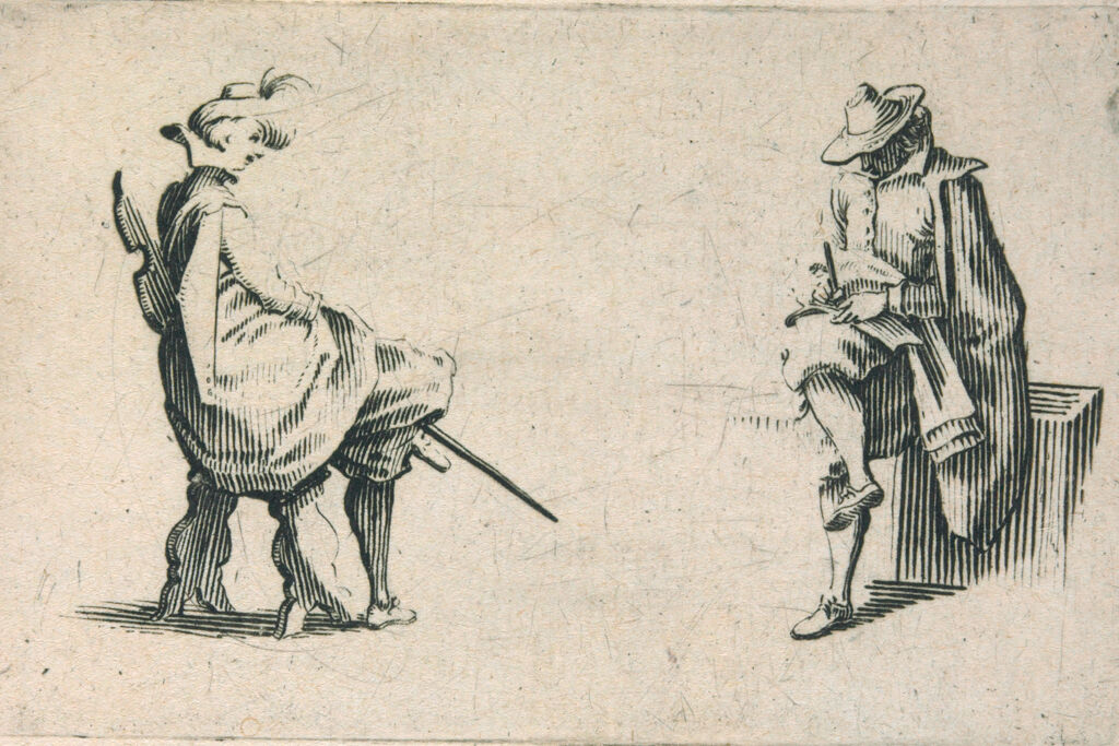 Two Men, Seated