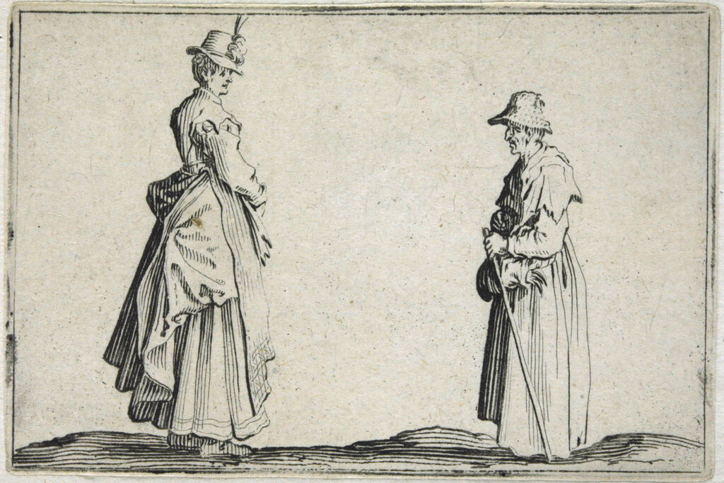 Two Women Seen In Profile