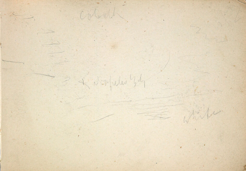 Inscription; Verso: Soldiers In A Tent