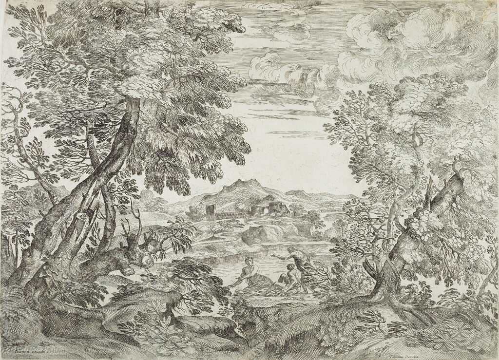 Landscape With Three Men