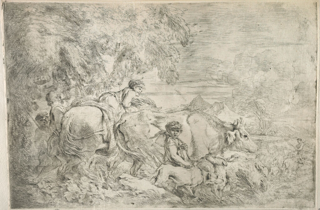 Shepherds Following Their Flock