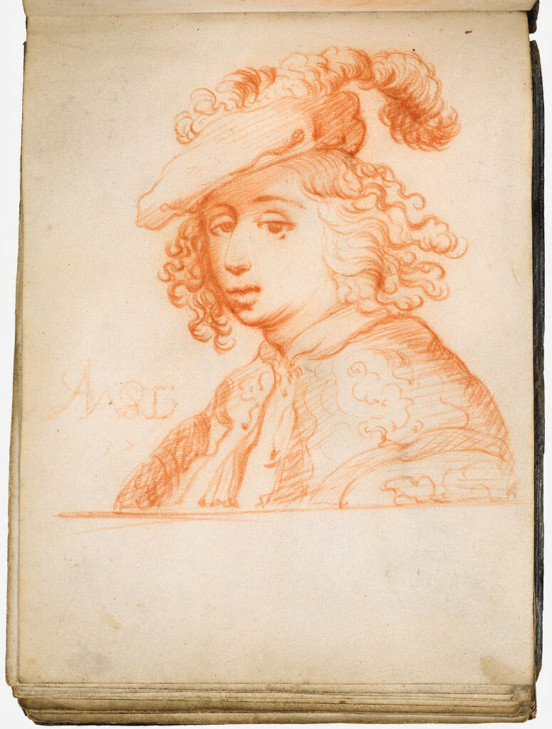 Young Man In Feathered Cap