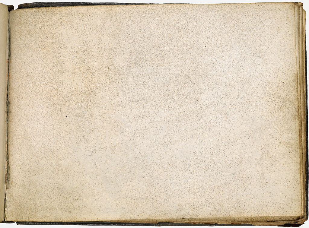 Illegible Incidental Marks; Verso: Offset From Recto Of Folio 45 Recto