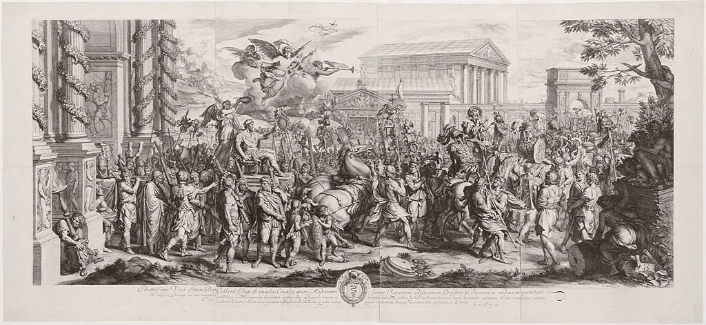 The Triumphal Entry Of Constantine Into Rome