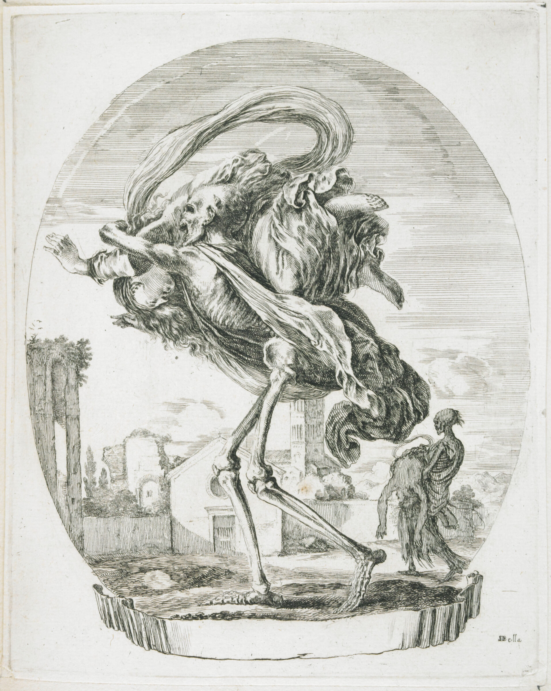 Allegory Of Death: Death Carrying Off A Woman