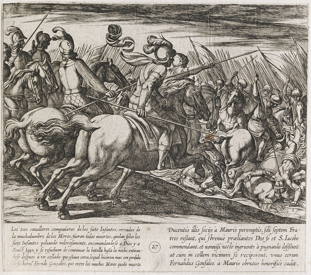 All Of The Horsemen Accompanying The Infantes Are Slain, As Well As The Infante Fernan Gonzalez