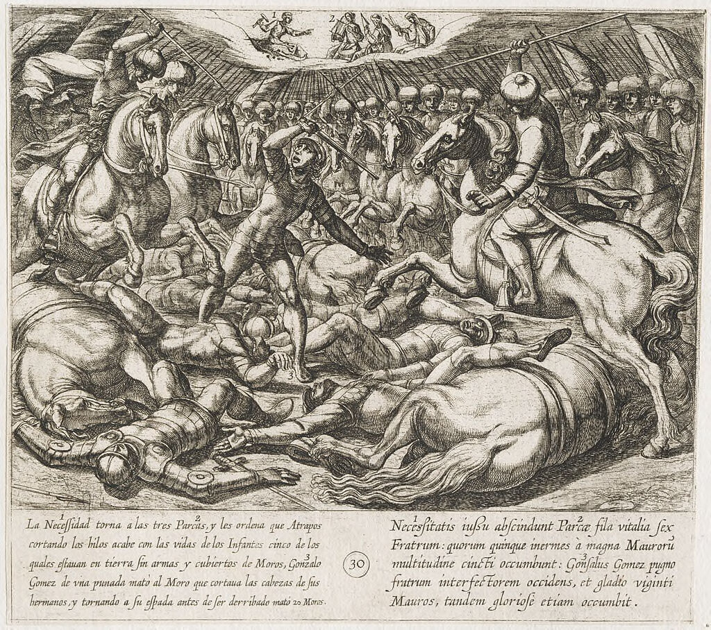 The Infantes Are Slain By The Moors