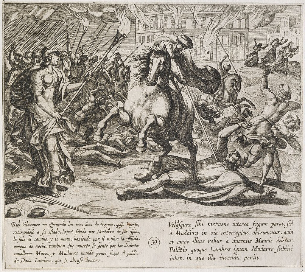 Ruy Velazquez Attempts To Escape And Is Slain By Mudarra