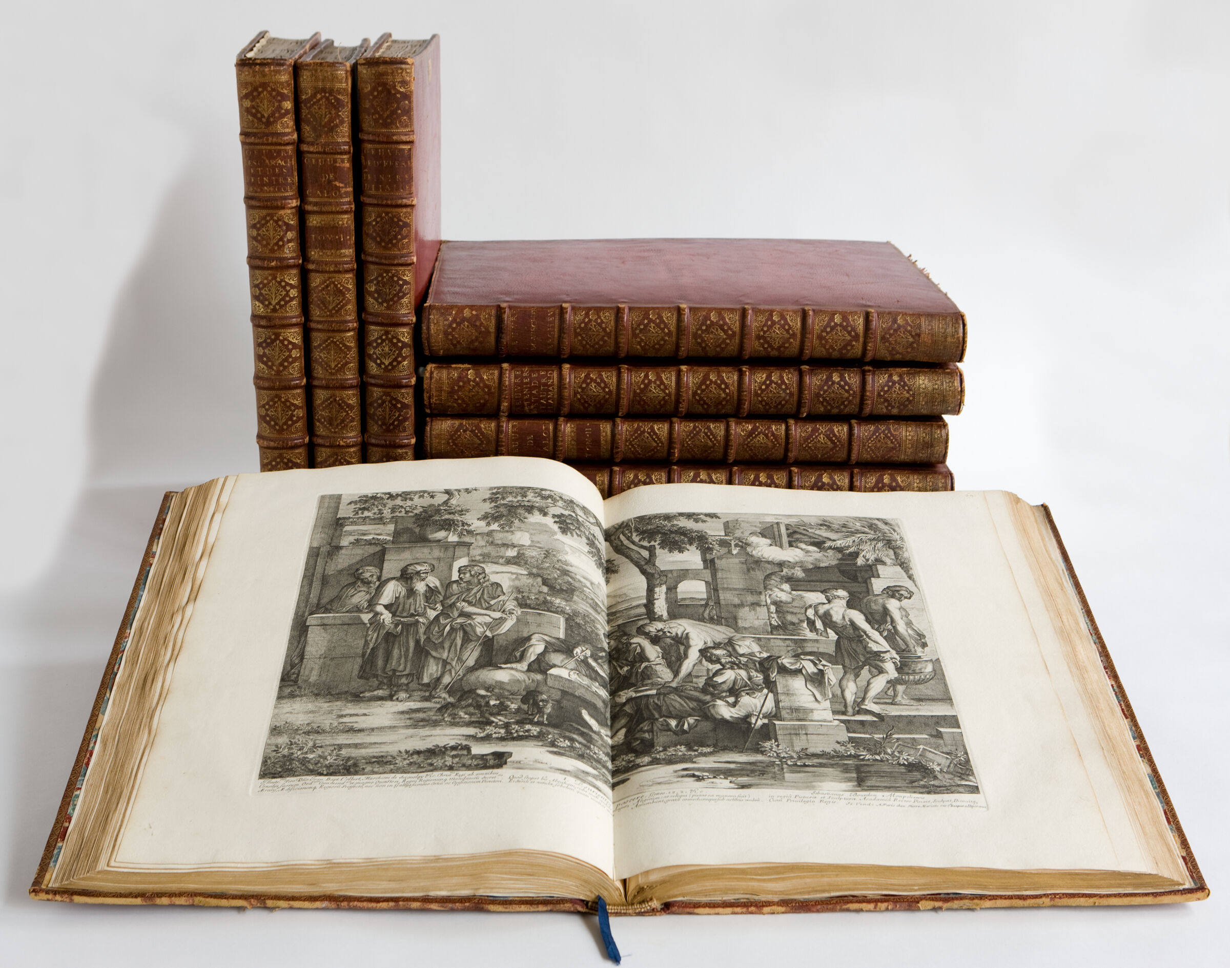 Spencer Album 6 : Works Of Ribera, Castiglione, To Which Are Added A Collection Of Choice Prints Engraved By Various Italian Painters