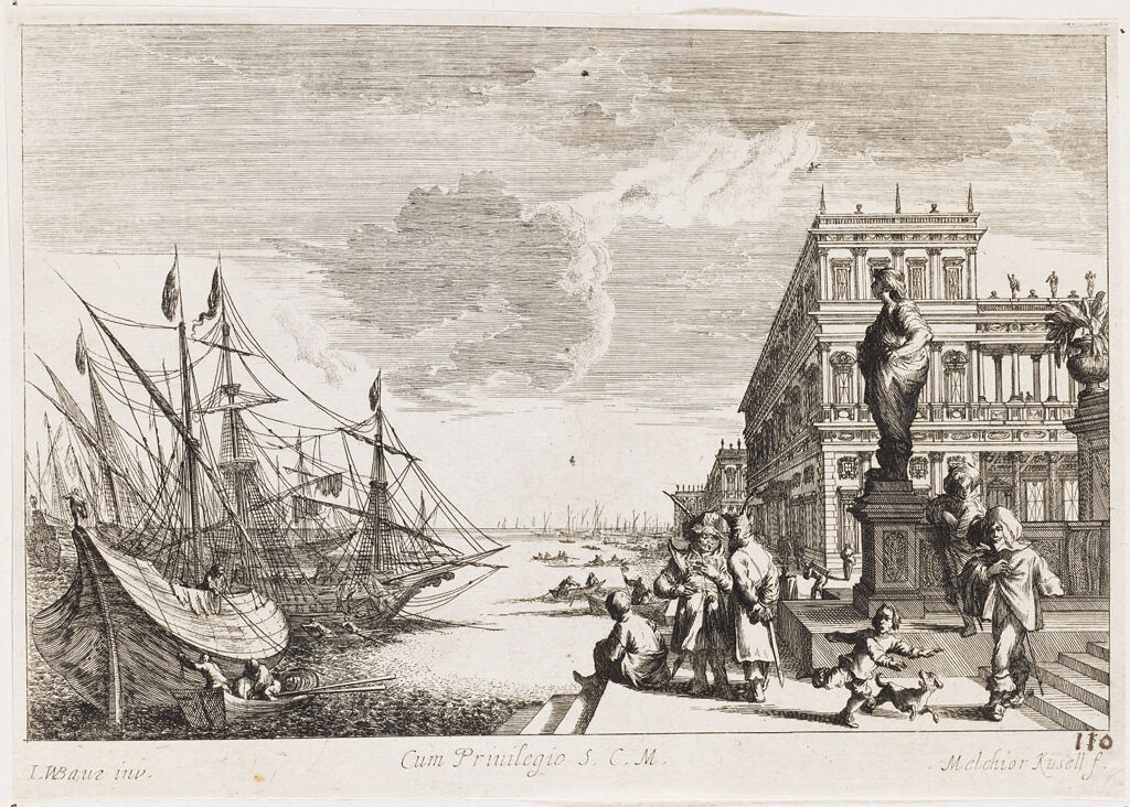 Palace Of The Ambassador Of France On The Canal Regio In Venice