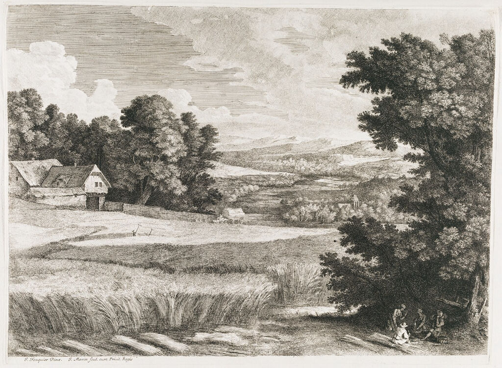 Landscape With A Wheatfield