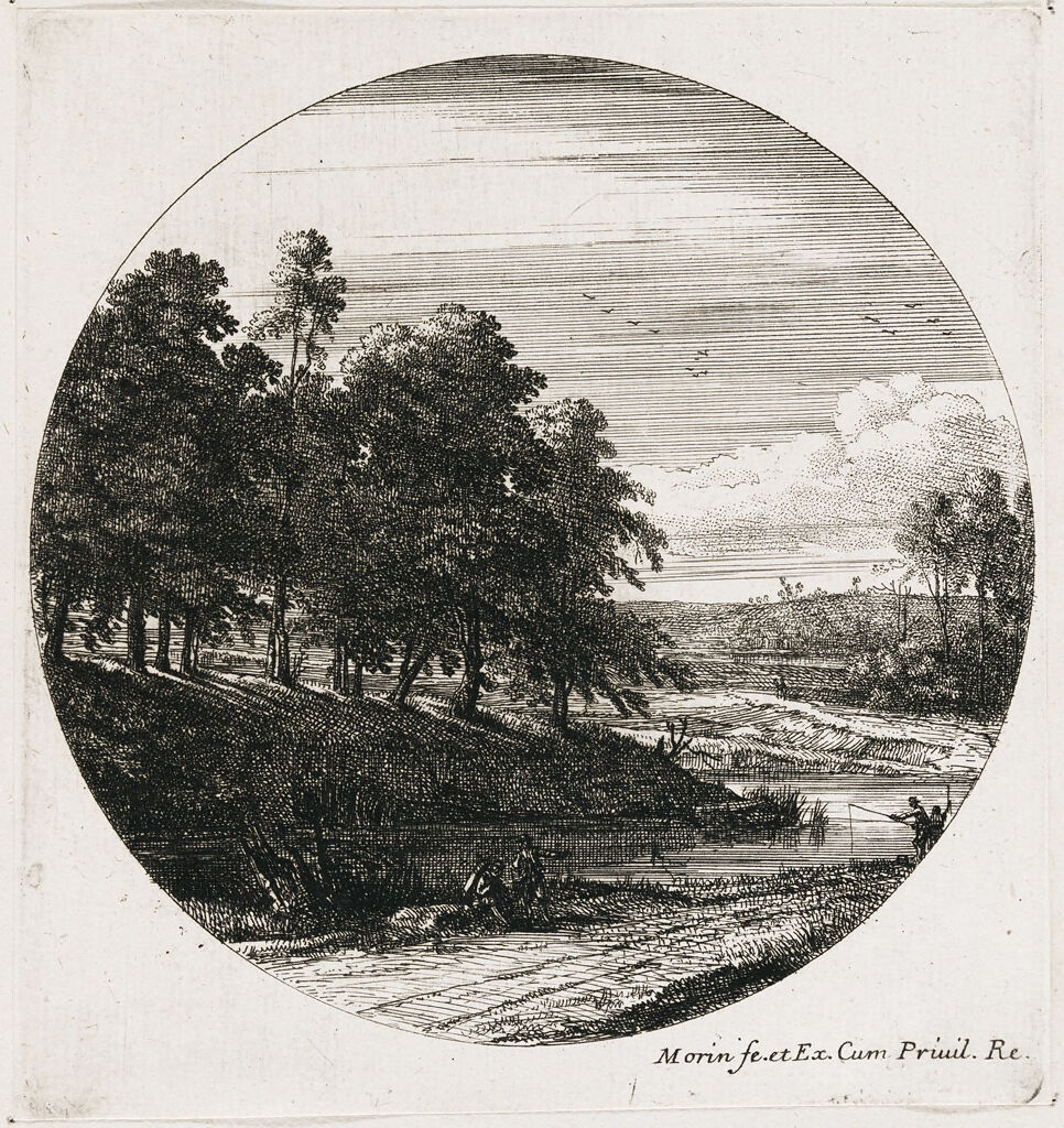 Landscape With A River And A Grove Of Trees