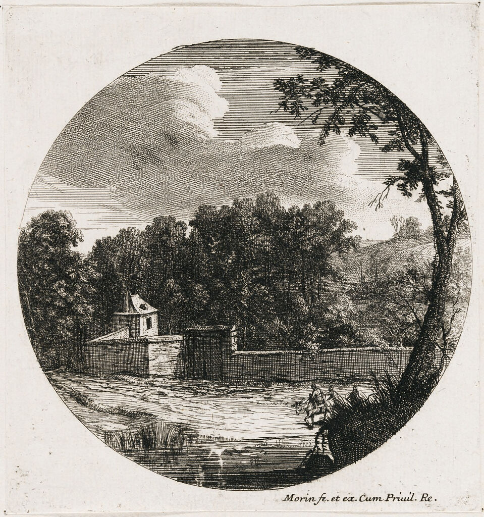 Landscape With A Walled Enclosure