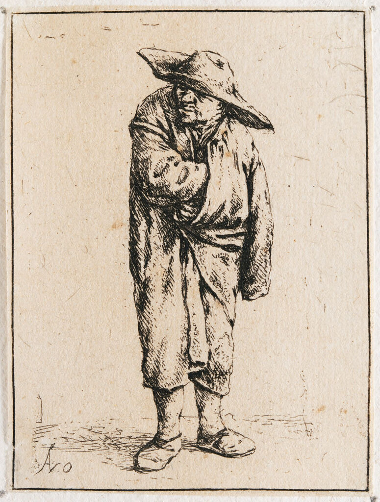 Man With His Hand In His Cloak