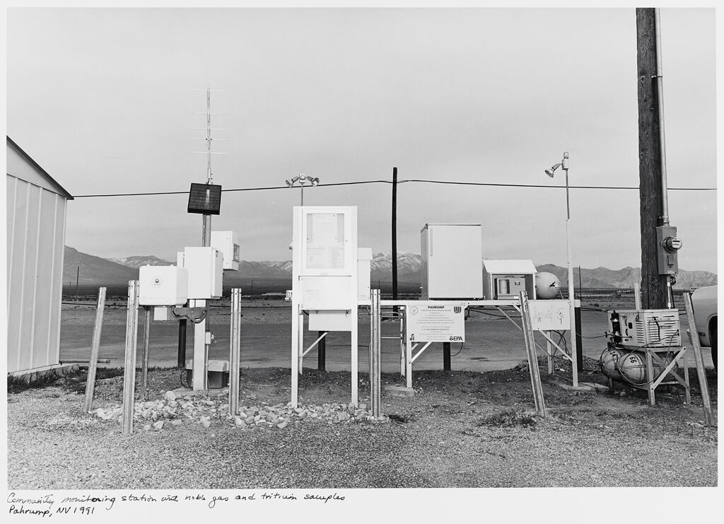 Community Monitoring Station With Noble Gas And Tritium Samples, Pahrump, Nv