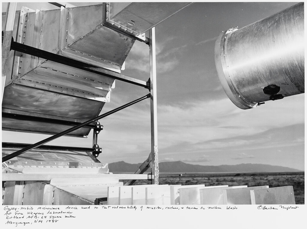 Gypsy-Mobile Microwave Device Used To Test Vulnerability By Missiles, Radars, And Tanks To Nuclear Blasts, Air Force Weapons Laboratories, Kirtland Afb: 65 Square Miles, Albuquerque, Nm