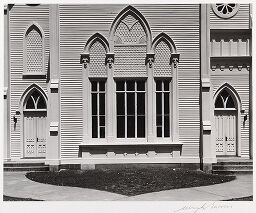 Church Facade, Near Rahway, New Jersey