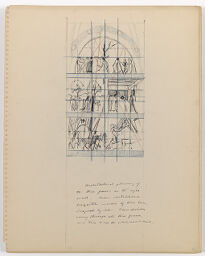Notes And Diagram Of  The Legend Of The True Cross By Piero Della Francesca