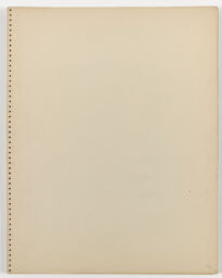 Blank; Verso: Rhythmic Scheme Of The Portinari Altarpiece, After Hugo Van Der Goes