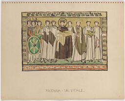 Court Of Justinian At Ravenna