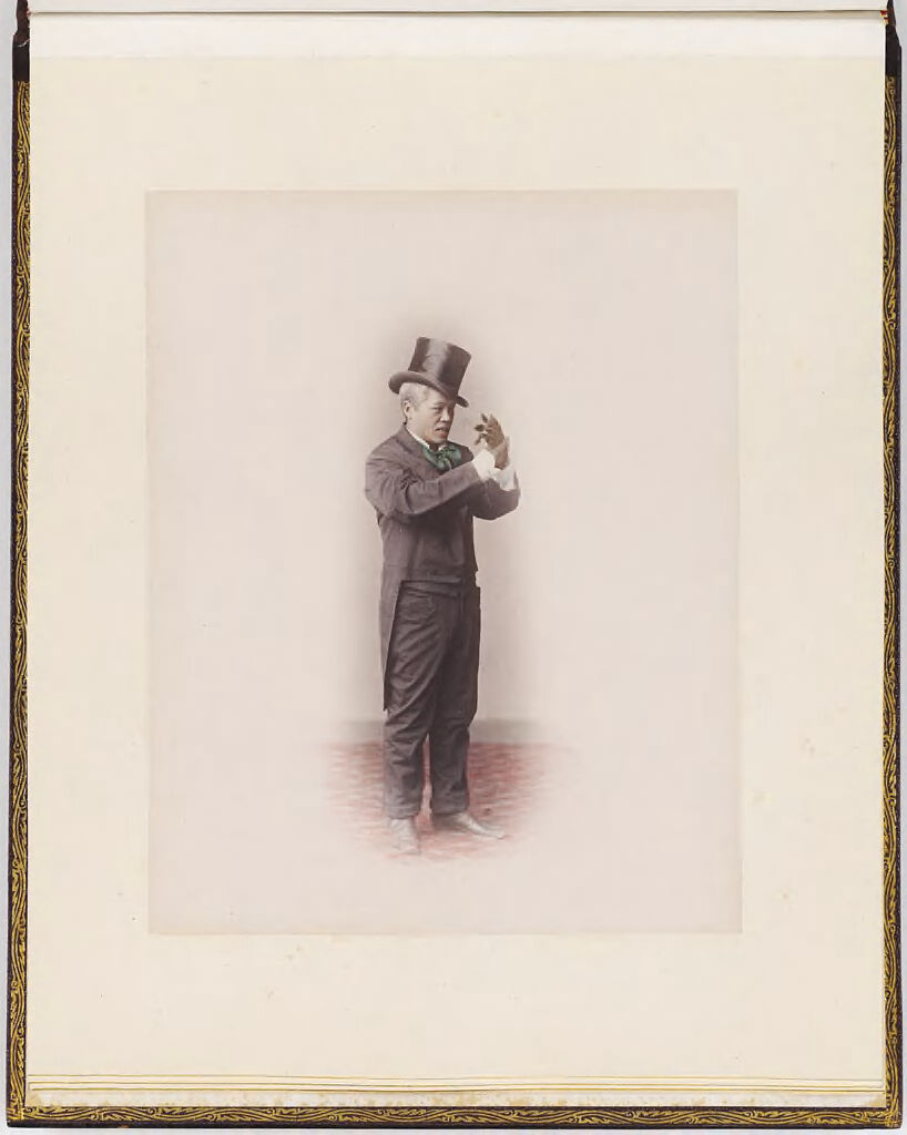 Untitled (Full Length Portrait Of Man In Top Hat And Tails)