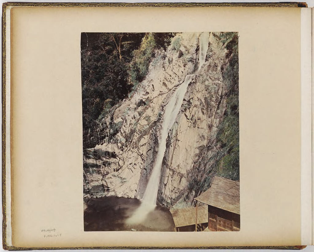 Untitled (Waterfall And Buildings)
