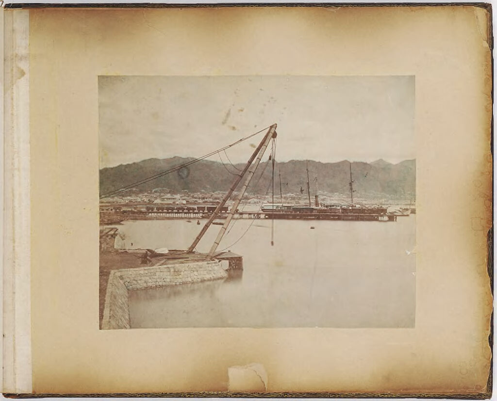 Untitled (Port With Ship In Background)
