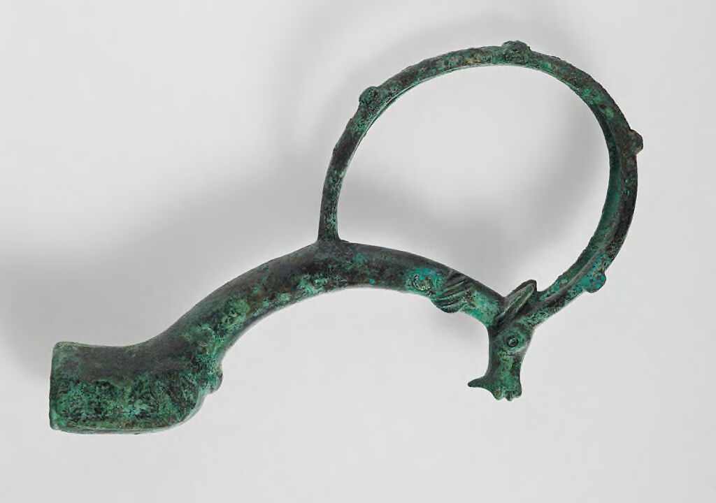 Whetstone Handle In The Form Of An Ibex Head