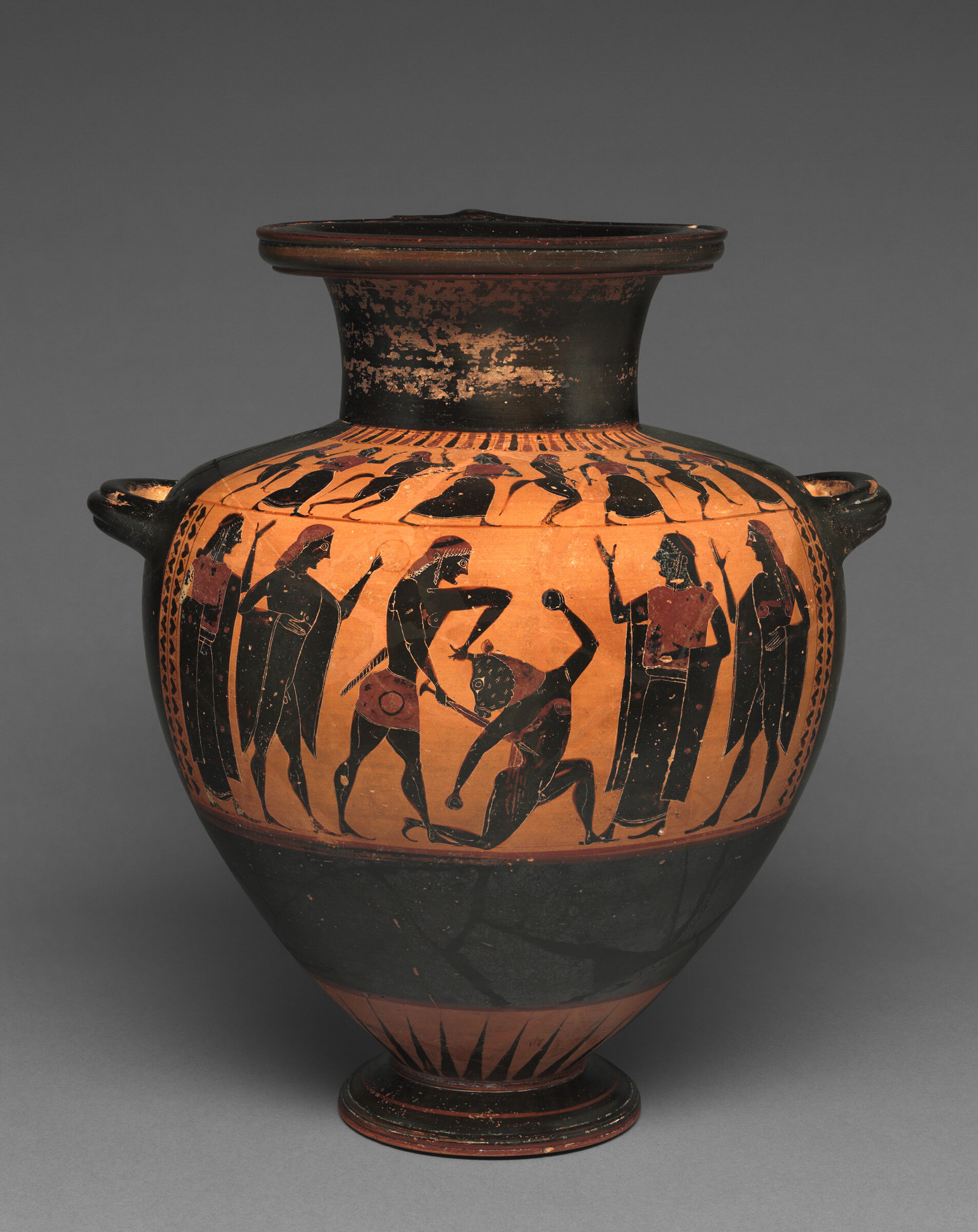 Hydria (Water Jar): Theseus And The Minotaur
