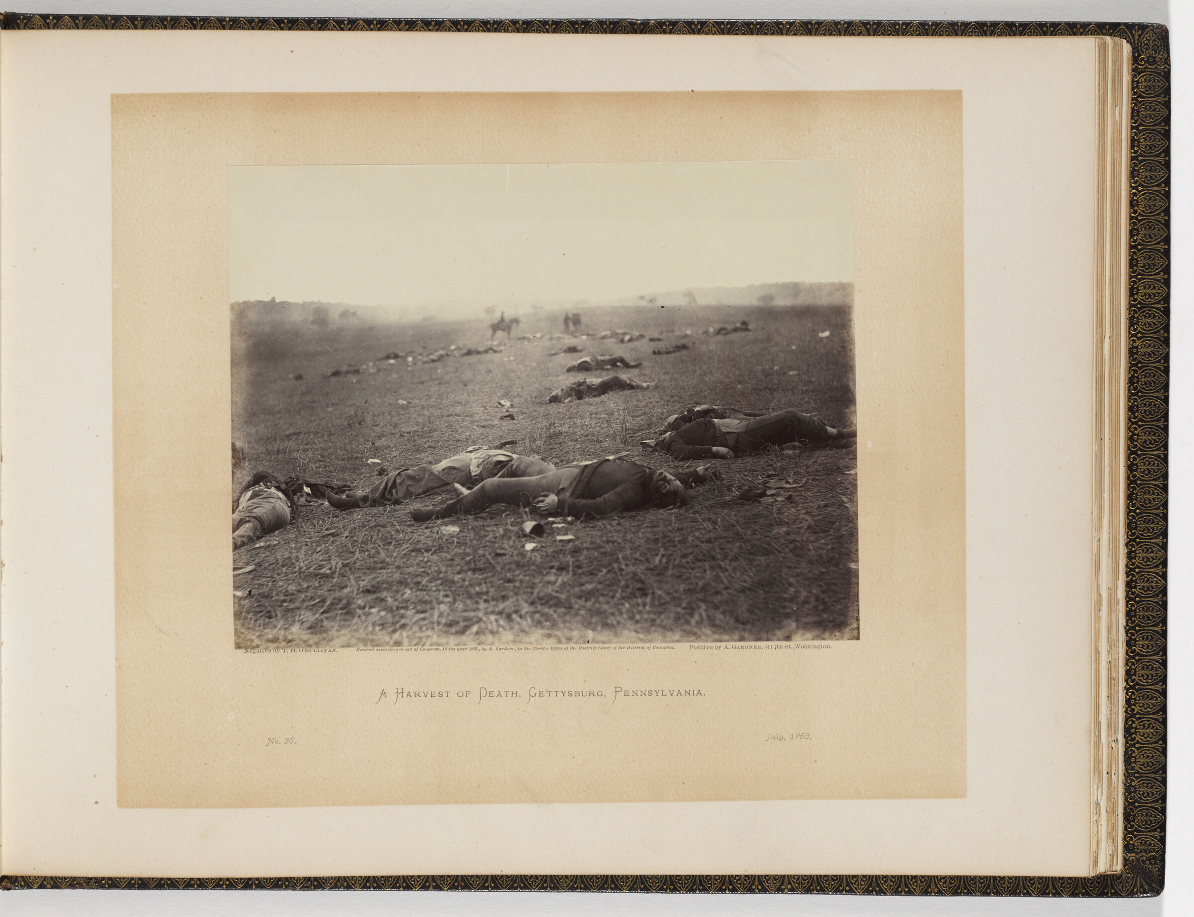 A Harvest Of Death, Gettysburg, Pennsylvania