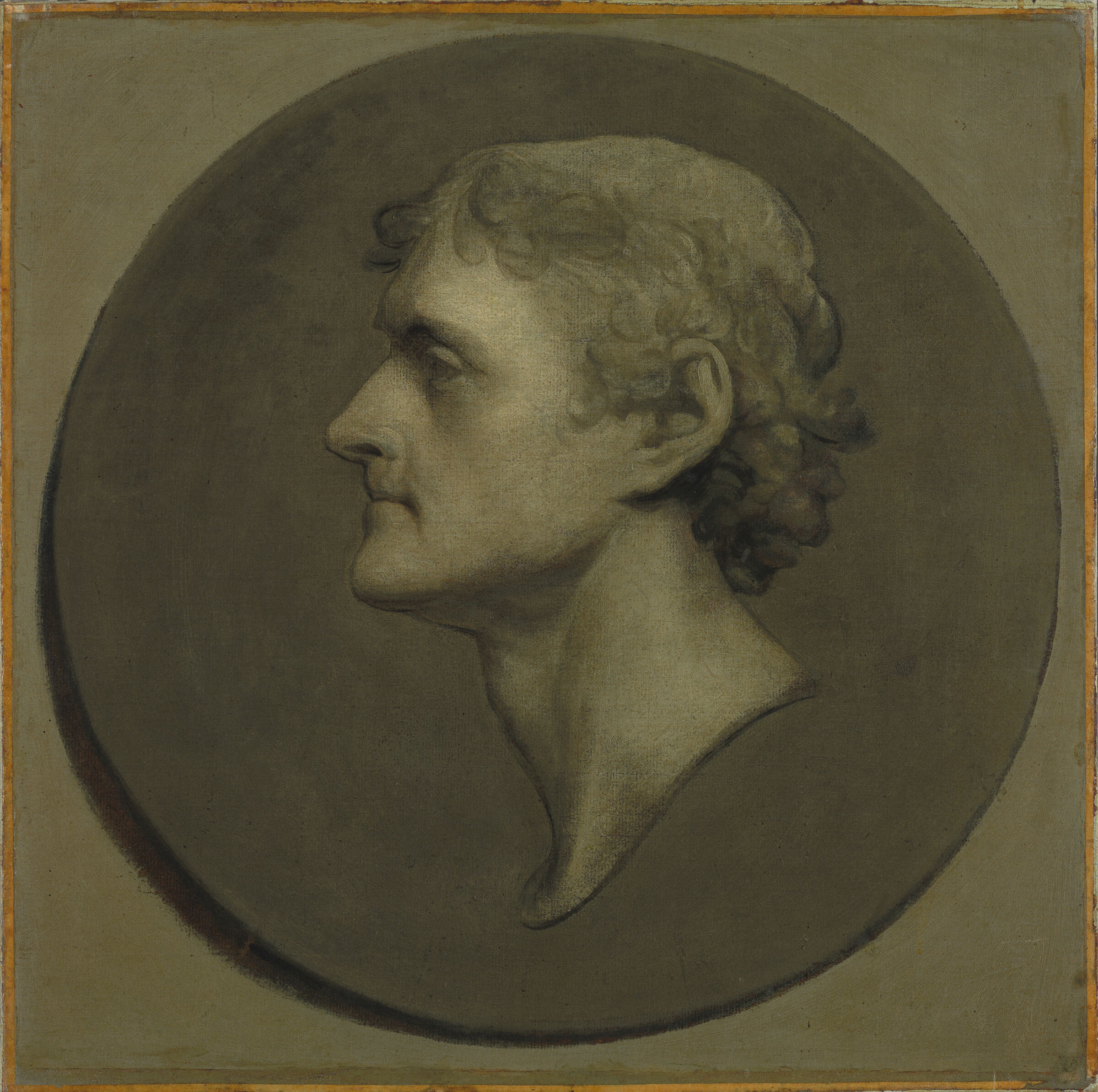 Thomas Jefferson (1743-1826) (The Medallion Portrait)