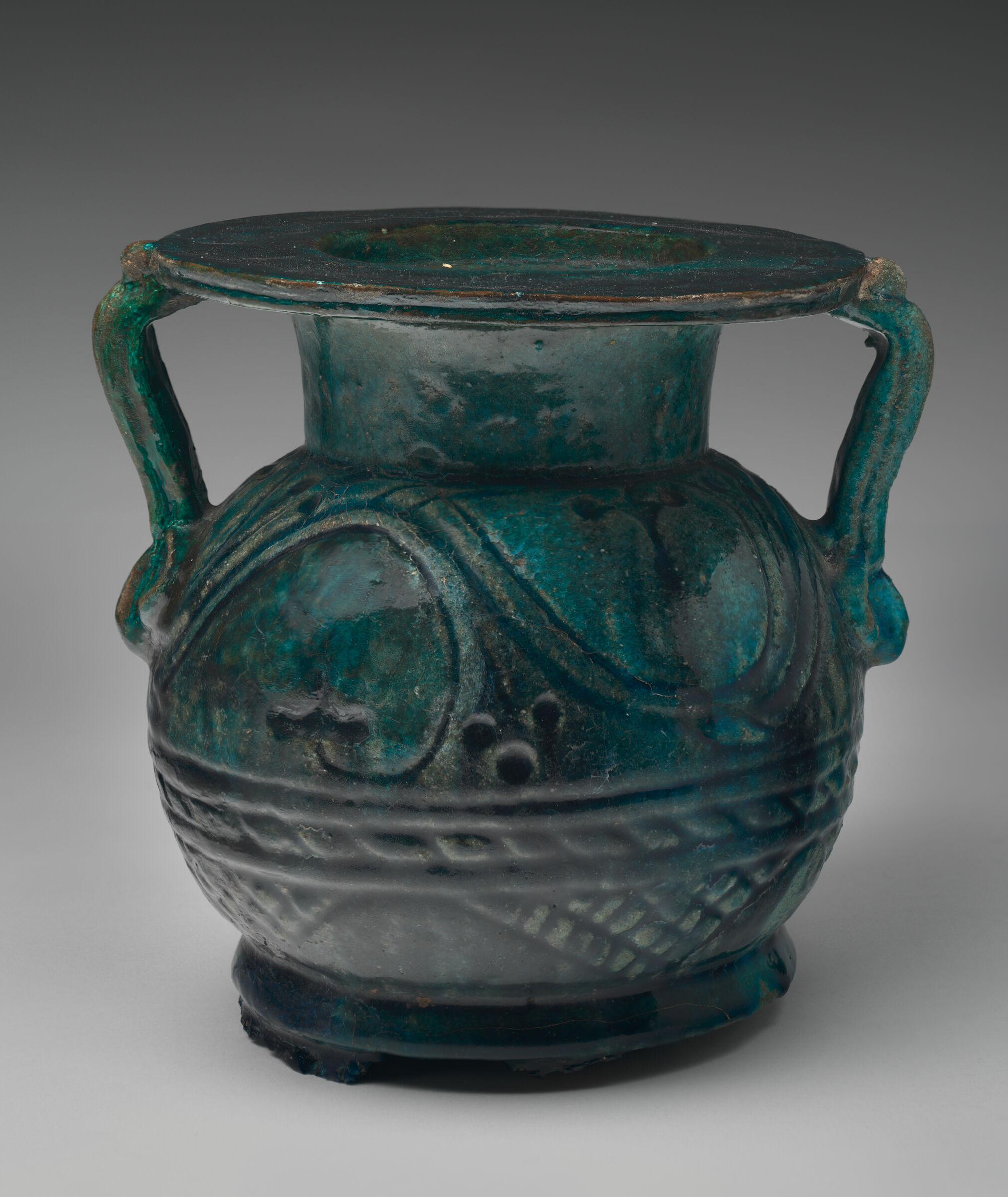 Neck Amphora With Tendril Decoration