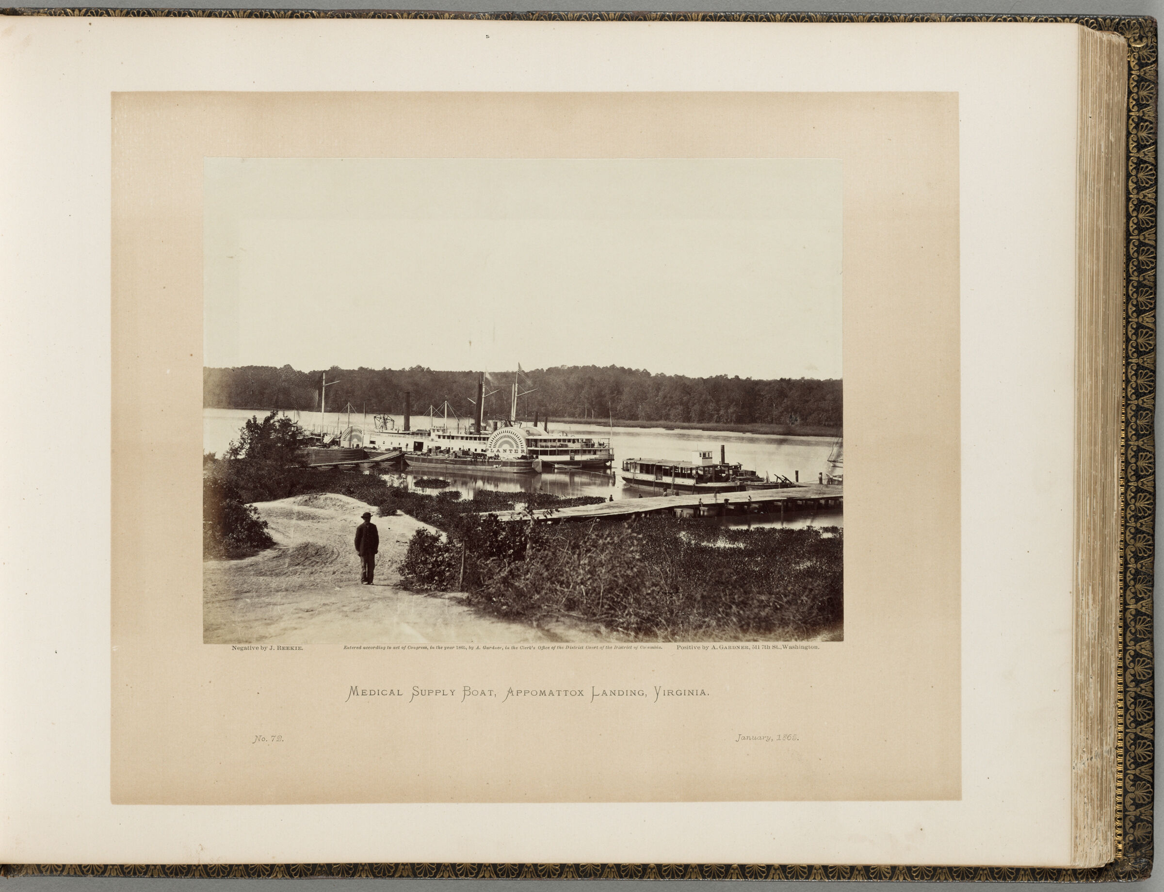 Medical Supply Boat, Appomattox Landing, Virginia