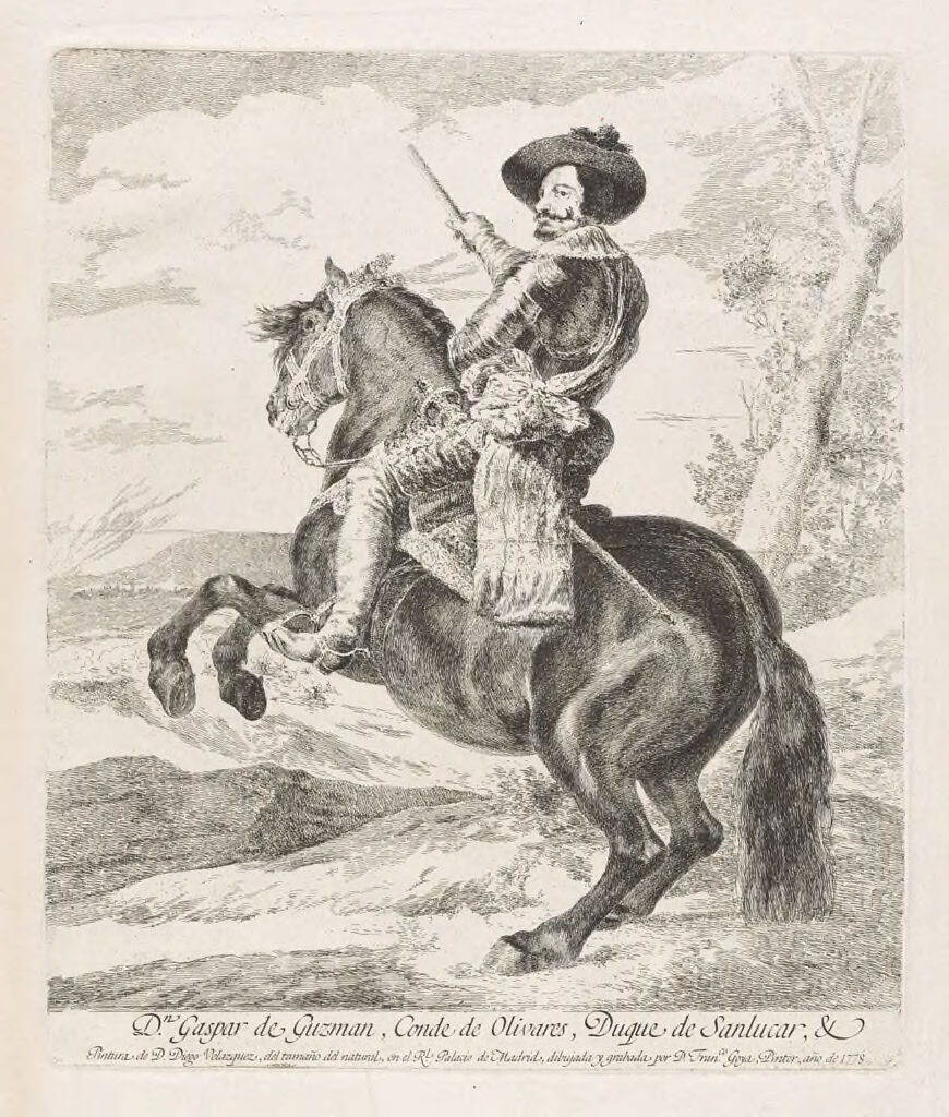 Gaspar De Guzman, Count Of Olivares And Duke Of Sanlucar