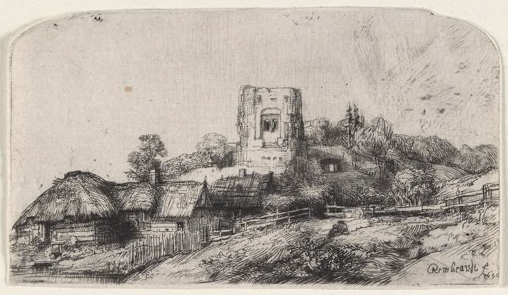 Landscape With A Square Tower