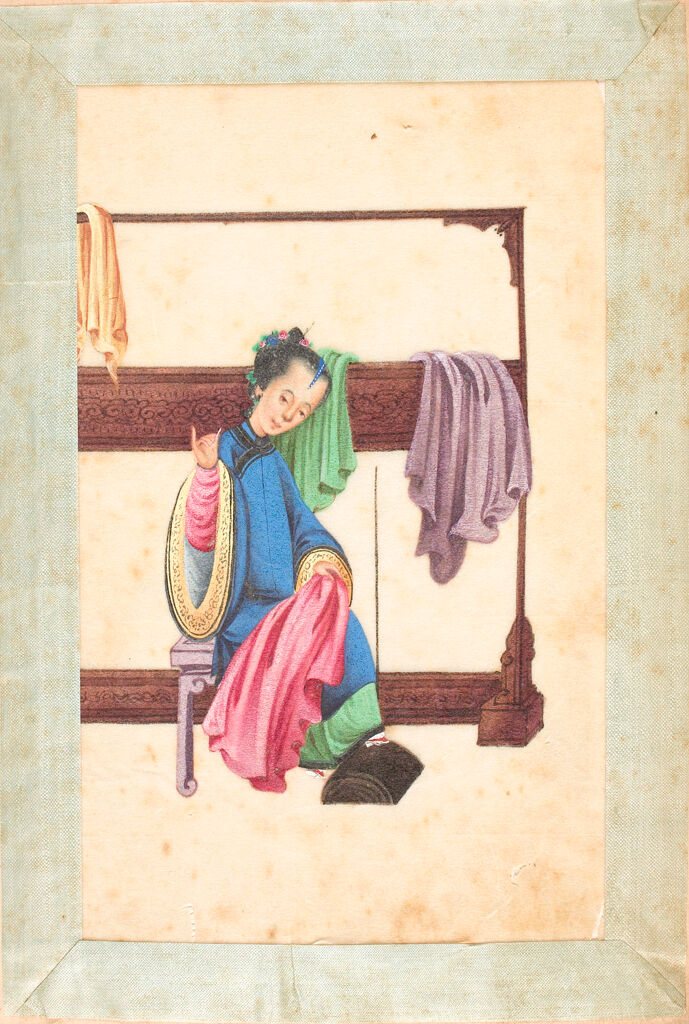 Album Of Chinese Export Paintings: Women's Occupations