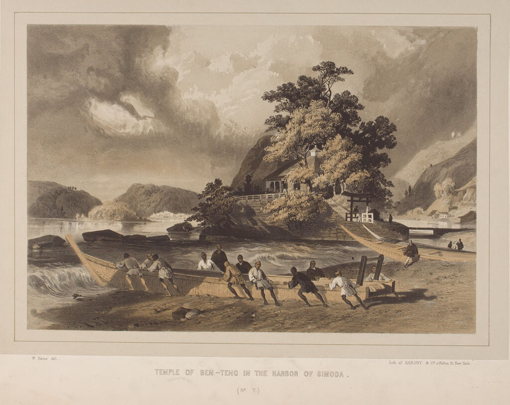 7Th Of 10 Graphic Scenes Of The Japan Expedition By William Heine