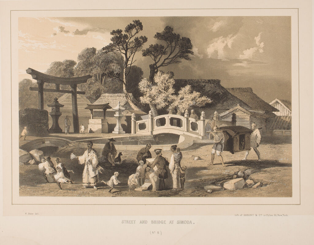 8Th Of 10 Graphic Scenes Of The Japan Expedition By William Heine