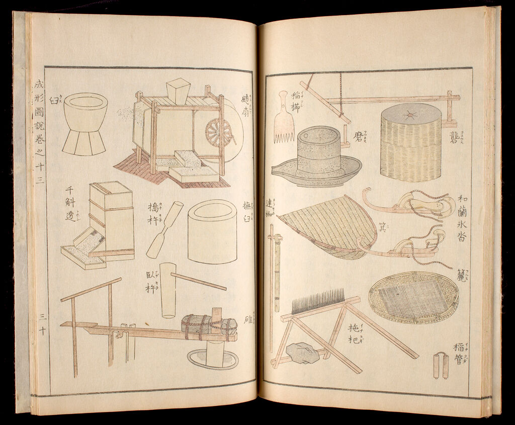 Illustrated Book On Agriculture (Seisei Zusetsu), Satsuma-Edition, Part Ii, Vol. 13