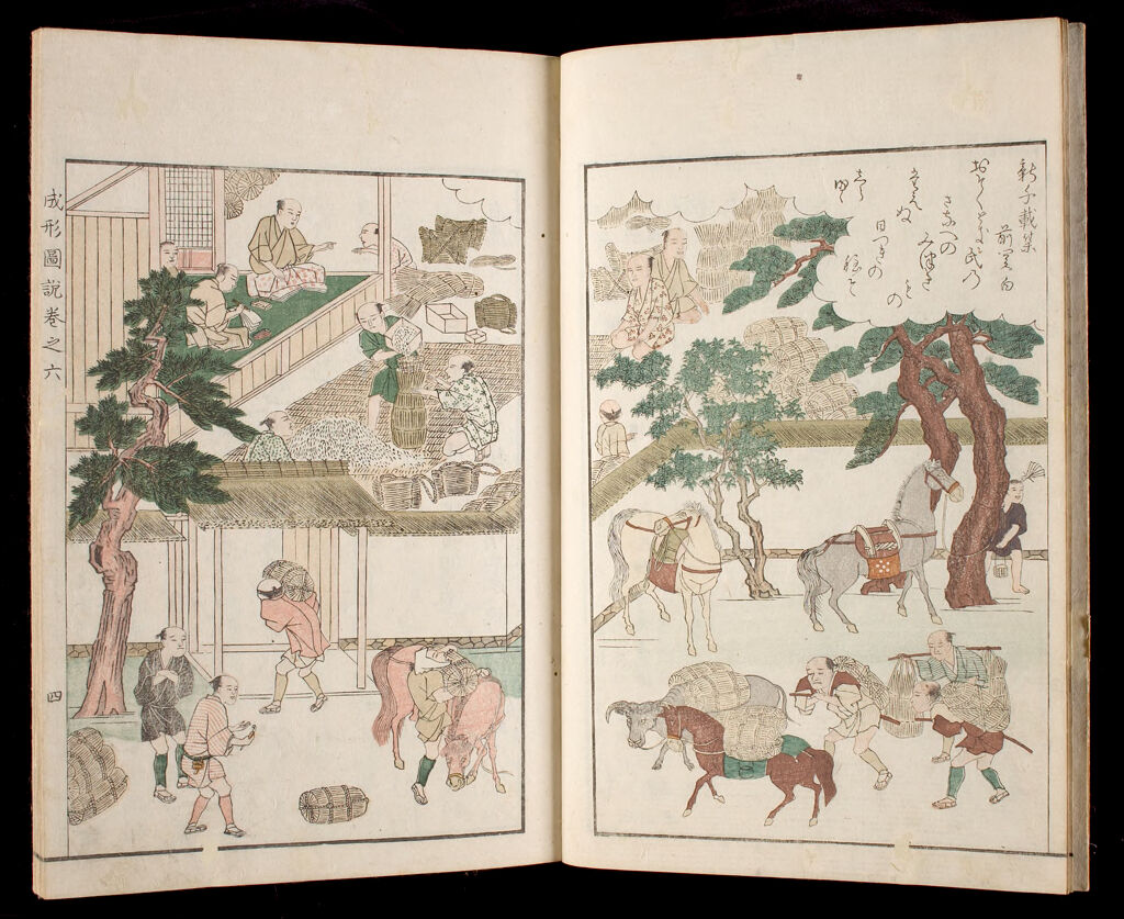 Illustrated Book On Agriculture (Seisei Zusetsu), Satsuma-Edition, Vol. 6