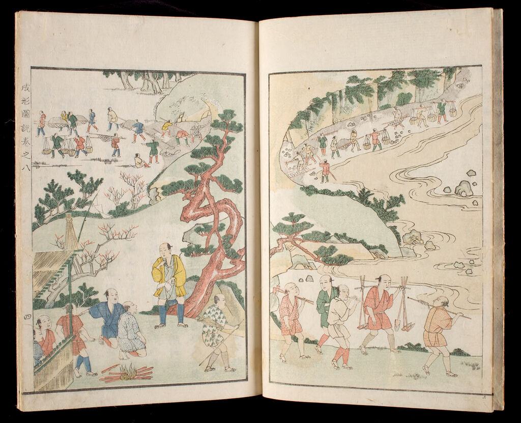 Illustrated Book On Agriculture (Seisei Zusetsu), Satsuma-Edition, Vol. 8